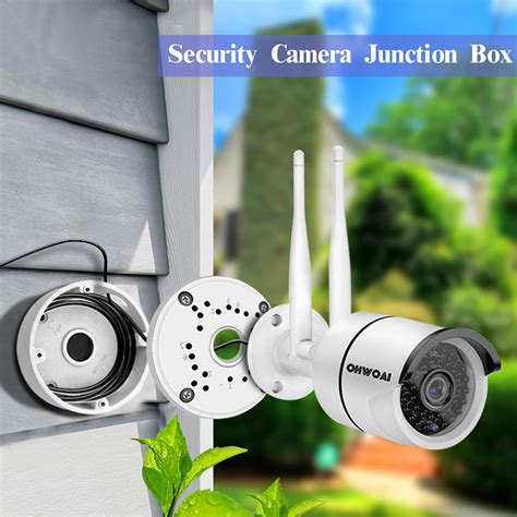 outdoor junction box for bullet security camera|outdoor security camera mounting box.